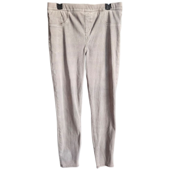 SPANX Ankle Skinny Jeans in Taupe/Gray Sz XL - Picture 1 of 5